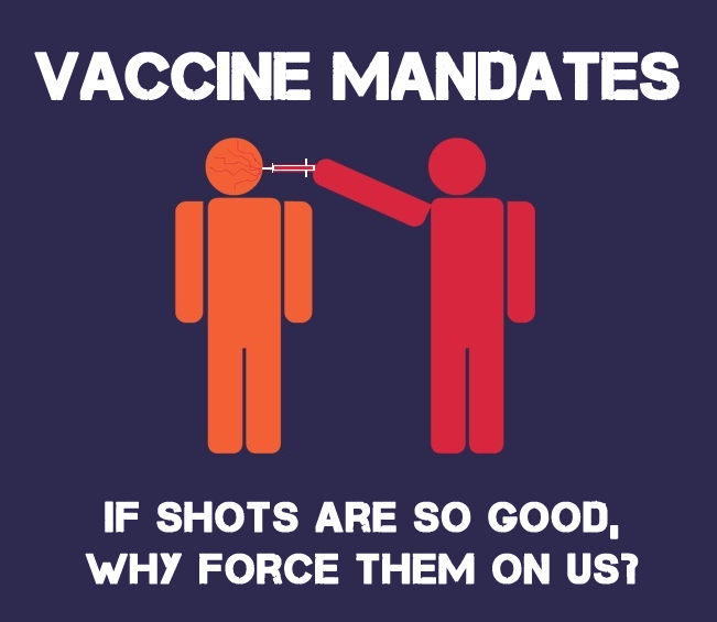 Take Action: No Forced Vaccinations Http://TinyURL.com/VaccinationISViolation