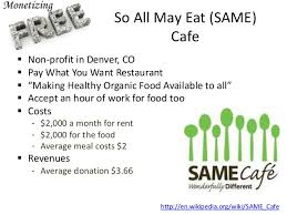 SAME, A Pay-what-you-can Café in Denver, Celebrates Tenth Anniversary