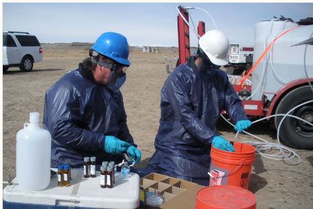 Fracking water test