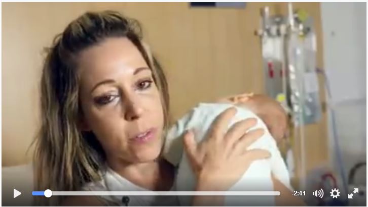 An Unidentified Mother Hold a Motionless Baby with Pertussis Allegedly Because She Did Not Vaccinate While Pregnant with a Vaccine NOT Tested or Approved for Safety and Associated with Serious Birth Defects and Other Adverse Events.  Oh, and Which Affords Precious Little Protection.  The Video Appears on the Government Website. What's Wrong Here? 