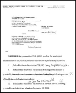 Good Health Lawyer Gains TRO in Forced Vaccine Case