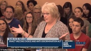 Anti-vaxx doctor tells Ohio legislature meeting that vaccines MAGNETIZE people after ‘she saw internet videos of people sticking spoons to their forehead’