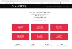 VAERS — Nearly 6,000 Dead!