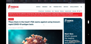 PCR Test Class 1 Recall: FDA Says Innova PCR Tests Are Dangerous & Inaccurate (Massively Used)