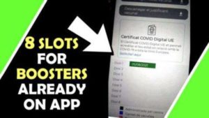 8 Slots for Booster Jabs on French Passport App – That Should Be More Than Enough to Kill Someone