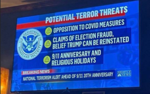 The ‘Vaccine Hesitant’ & ‘Conspiracy Theorists’ a Domestic Terrorism Threat – New Homeland Security Report Implies