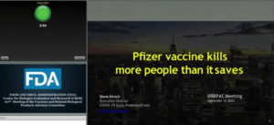 FDA experts reveal the Covid-19 Vaccines are killing at least 2 people for every 1 life they save as they vote 16 – 2 against the approval of booster shots