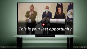 Annastacia Palaszczuk Issues a Threat to the People!
