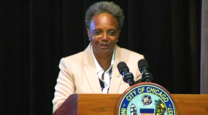 Chicago Police Union Head Urges Cops to Defy Lightfoot’s Vax Mandate