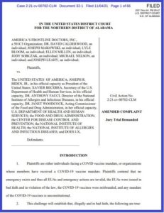 Front Line Doctors File Amended Complaint