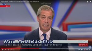 Nigel Farage: Creation of a two-tier society is ‘very, very dangerous’