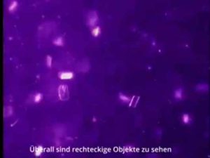 Leaked Footage: Graphene Hydroxide Nano-Razorblades – Dark Field Microscopy