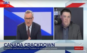 Canadian news sites to sue police after journalists pepper-sprayed during Ottawa crackdown