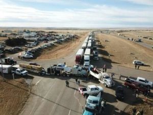 Canadian Official ‘Expects Police To Take Appropriate Action’ As Truck Convoy Blocks US-Canada Border Crossing