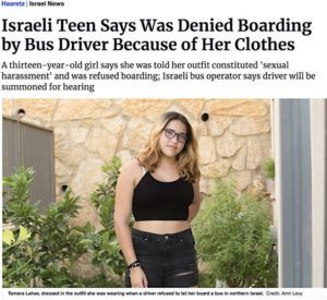 Teen can’t board bus, as driver says her clothing is ‘sexual harassment’