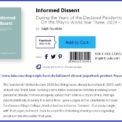 Informed Dissent: The Book
