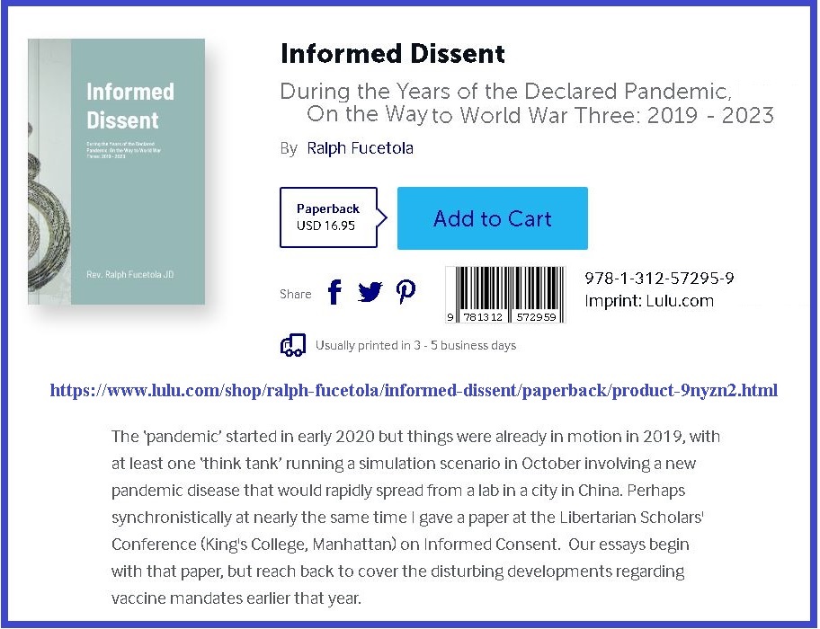 Informed Dissent: The Book