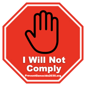 The ‘I Will Not Comply’ Social Media Badge